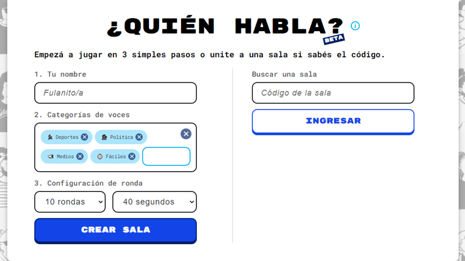 Quién Habla Screenshot