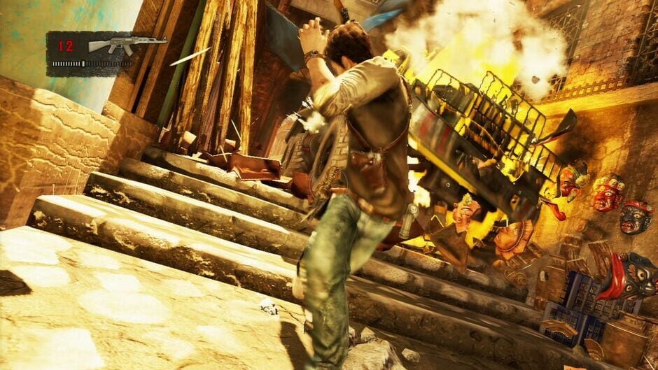 สกรีนช็อตจาก Uncharted 2: Among Thieves - Game of the Year Edition (รูปที่ 6)