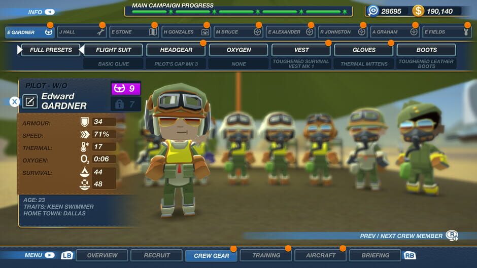 Bomber Crew: U.S. Army Air Forces Screenshot