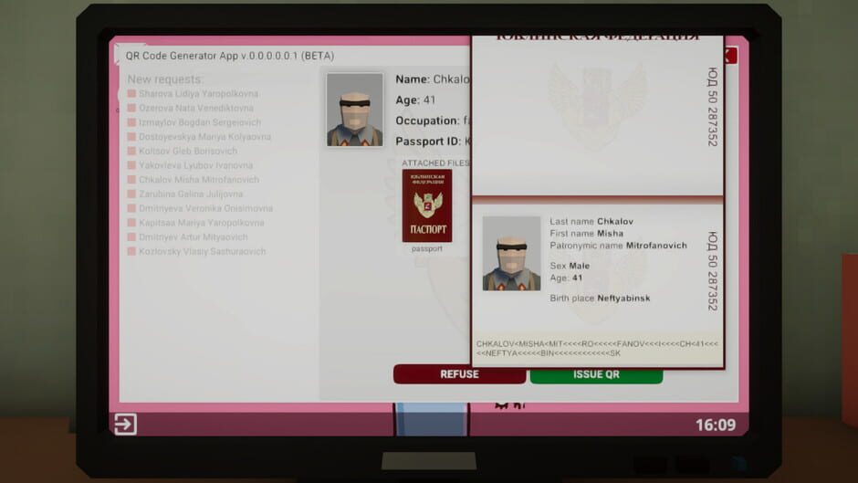 Self-Isolation Screenshot