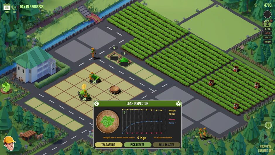 Two Leaves and a bud: Tea Garden Simulator Screenshot
