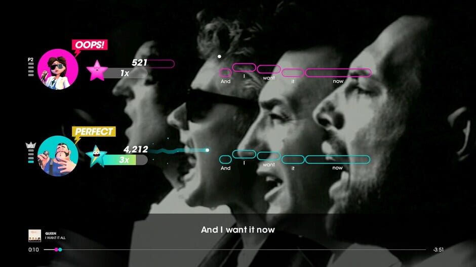 Let's Sing Queen Screenshot