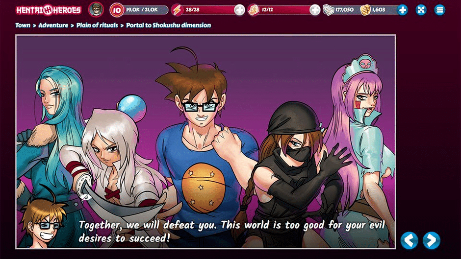 Hentai Heroes Screenshot