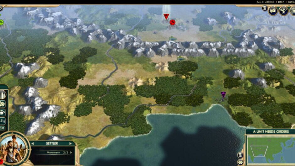Sid Meier's Civilization V: Scrambled Continents Screenshot