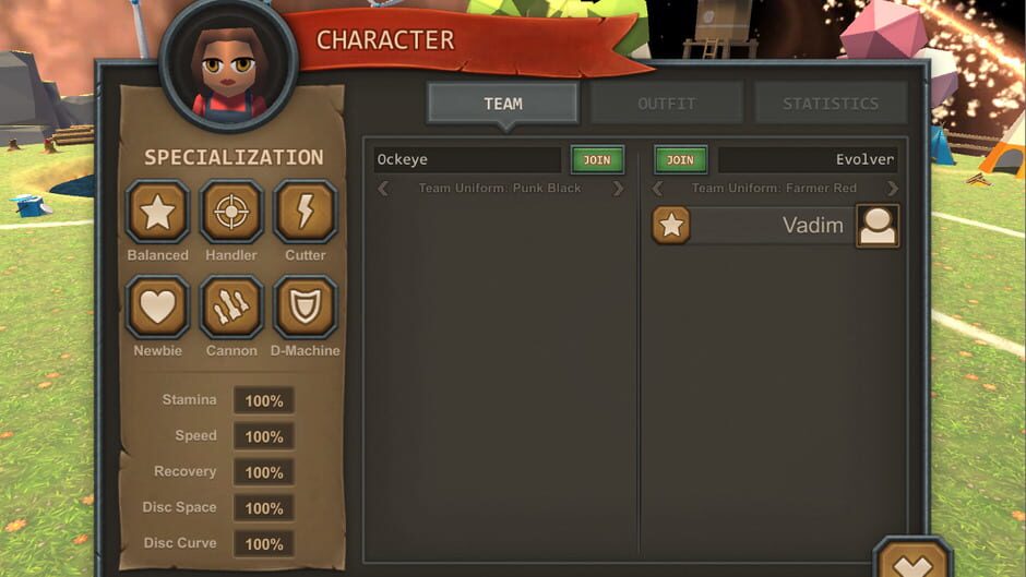 Screenshot Disc Space