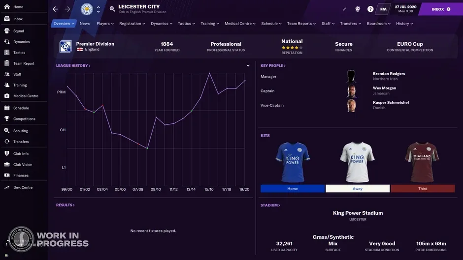 Football Manager 2021, captura de tela 2