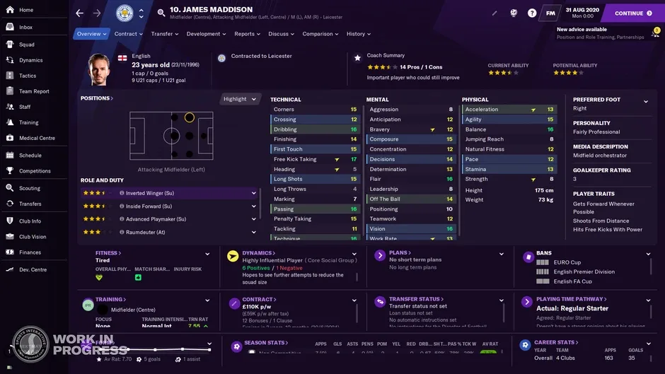 Football Manager 2021, captura de tela 5