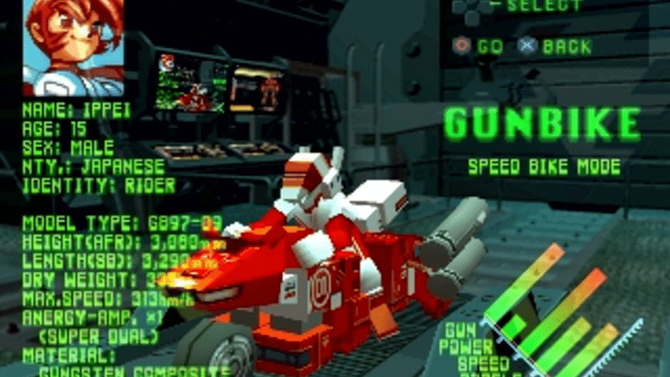 Speed Power Gunbike Screenshot