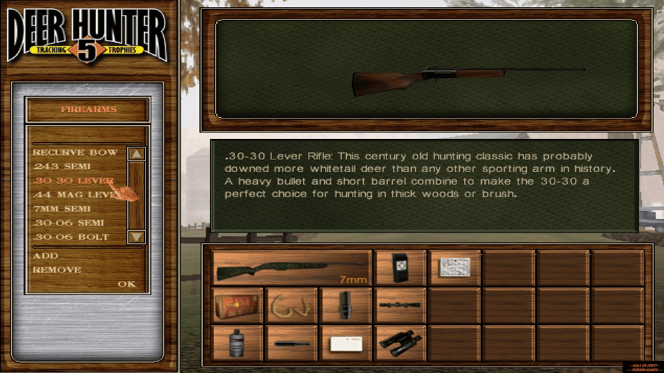 Deer Hunter 5: Tracking Trophies Screenshot