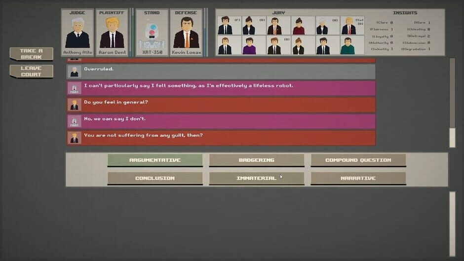 Justice.exe Screenshot