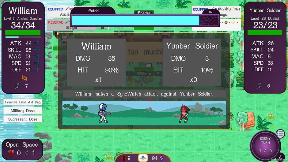 Godless Tactics Screenshot