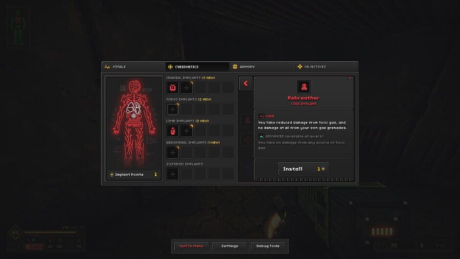 Screenshot Core Decay