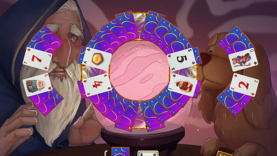 Sweet Solitaire: School Witch Screenshot