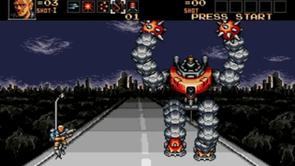 Contra: Hard Corps, captura de tela 3