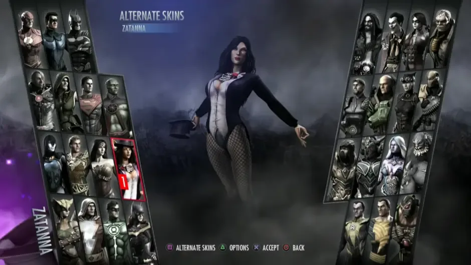 Screenshot 1 from Injustice: Gods Among Us - Zatanna