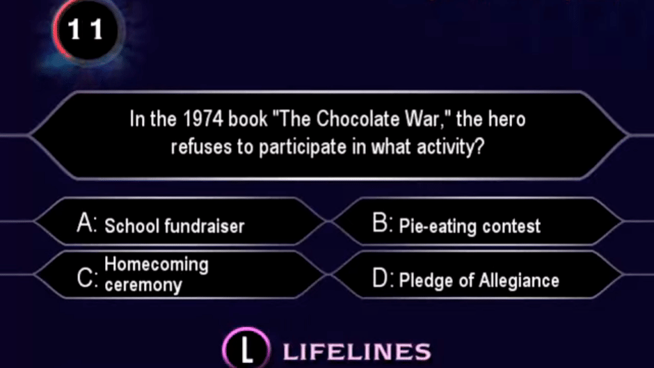 Who Wants to Be a Millionaire: Kids Edition Screenshot