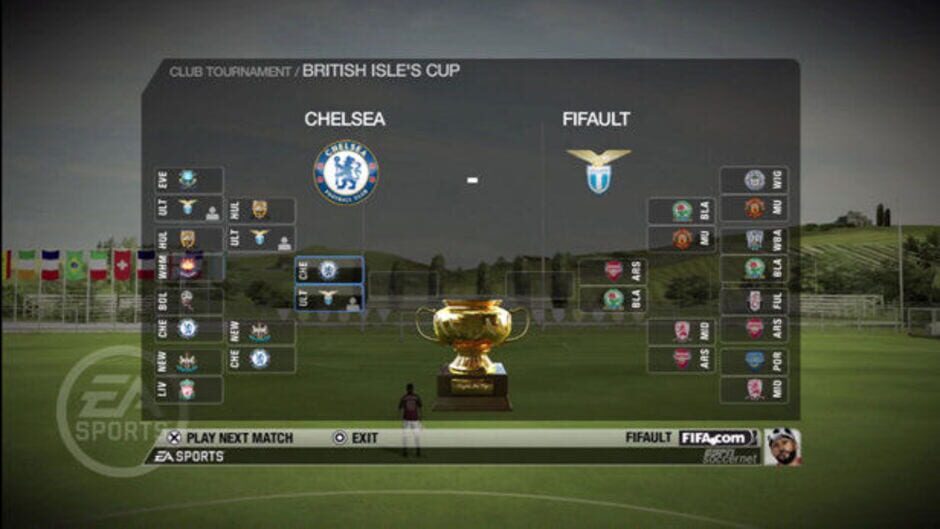FIFA Soccer 09 Screenshot