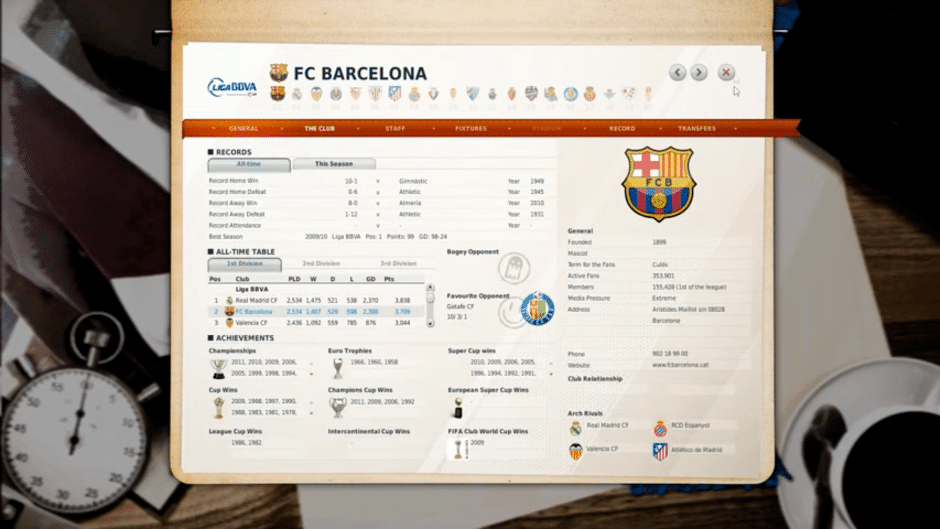 FIFA Manager 12 Screenshot