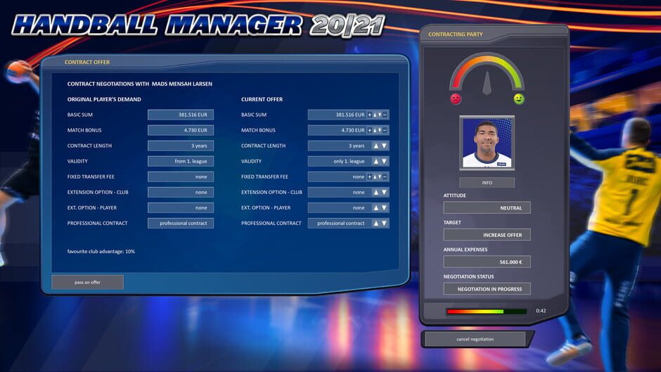 Handball Manager 2021 Screenshot