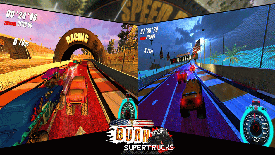 Burn! SuperTrucks Screenshot