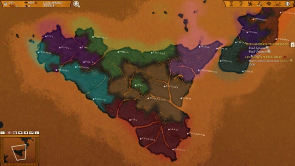 Hegemony III: The Eagle King Screenshot