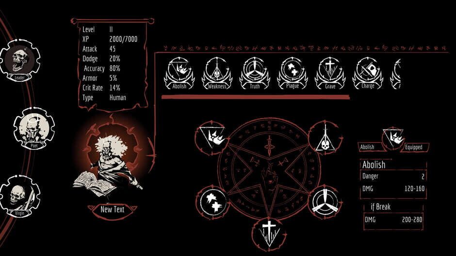 Nadir: A Grimdark Deckbuilder Screenshot