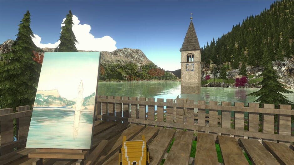 A Painter's Tale: Curon, 1950 Screenshot