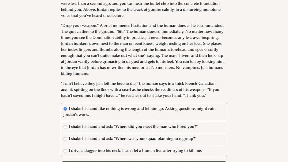 Vampire: The Masquerade - Parliament of Knives Screenshot