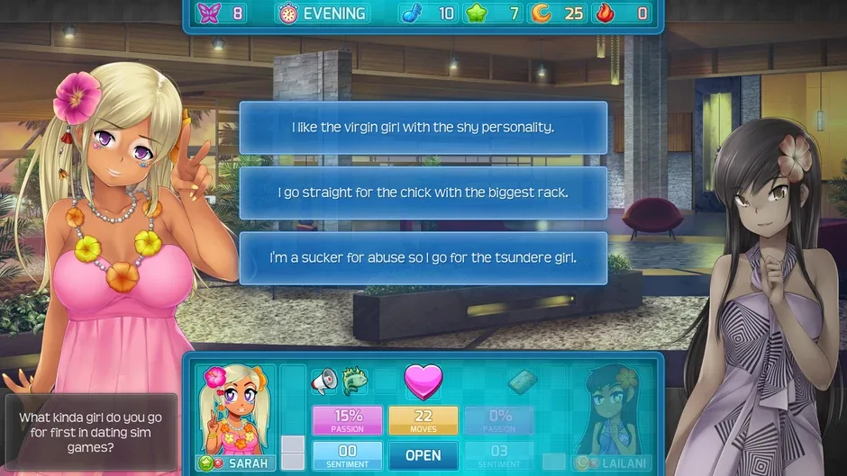 HuniePop 2: Double Date, captura de tela 5
