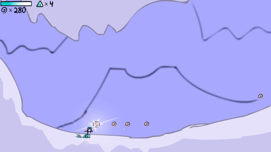 สกรีนช็อตจาก The Fancy Pants Adventures Prequel (รูปที่ 10)