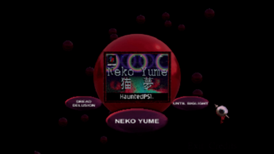 Haunted PS1 Demo Disc 2020 Screenshot