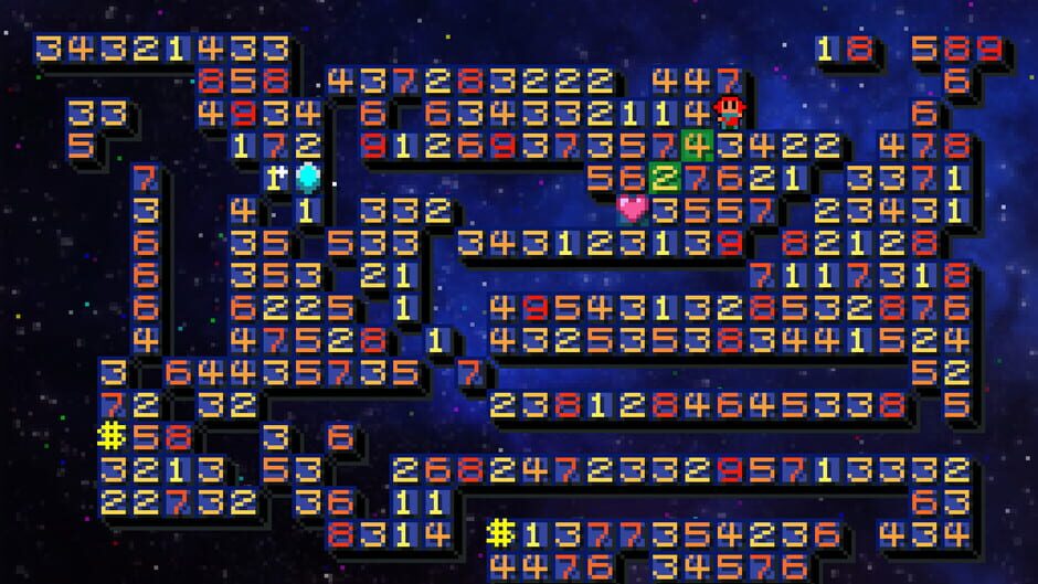 Alice and You in the planet of numbers Screenshot