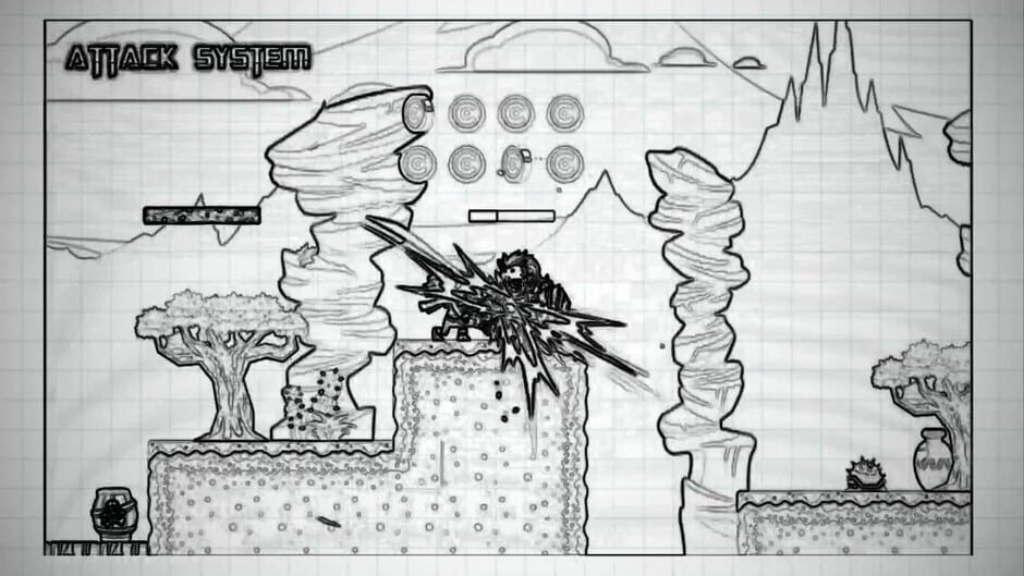 Notebook Ninja Fights Screenshot