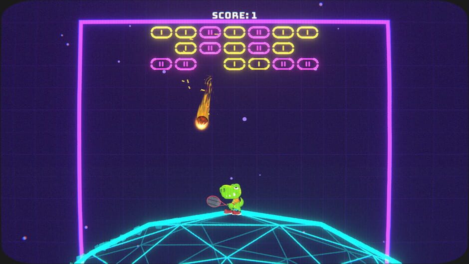 Dino Galaxy Tennis Screenshot