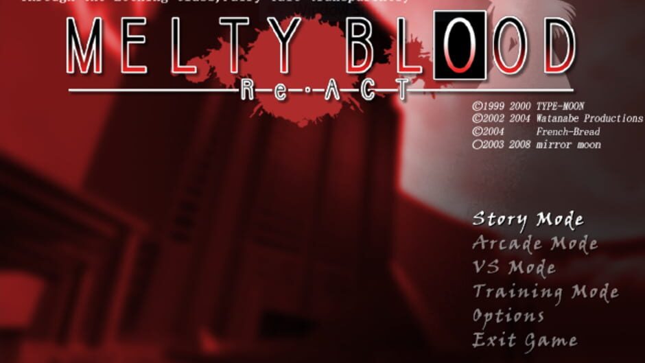 Melty Blood Re-Act screenshot