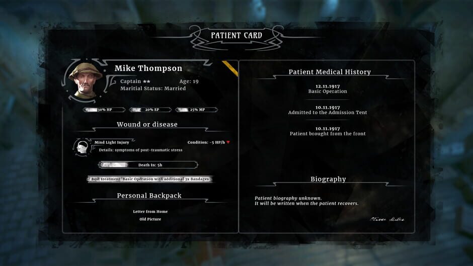 War Hospital Screenshot