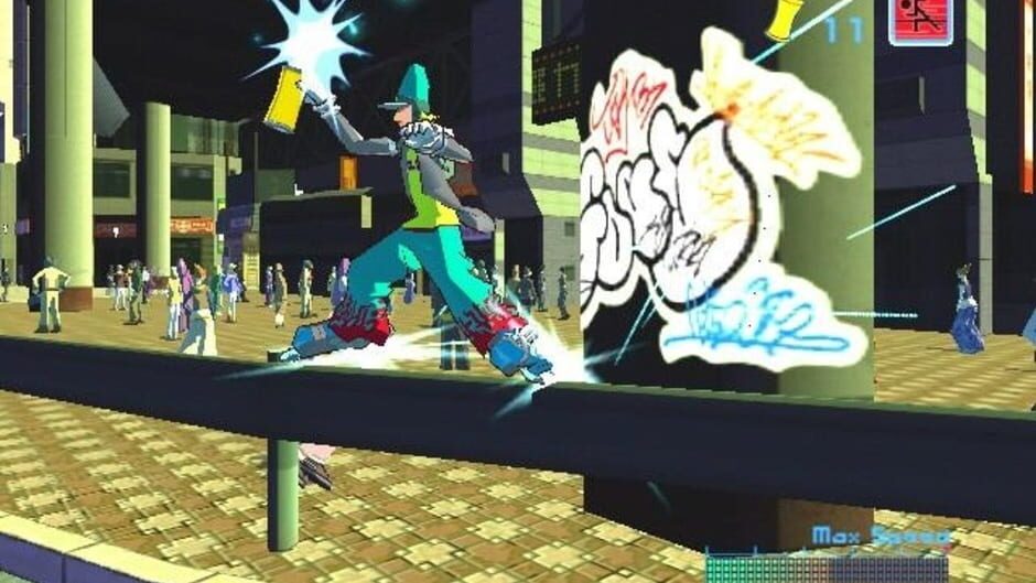 สกรีนช็อตจาก Sega GT 2002 / Jet Set Radio Future (รูปที่ 10)