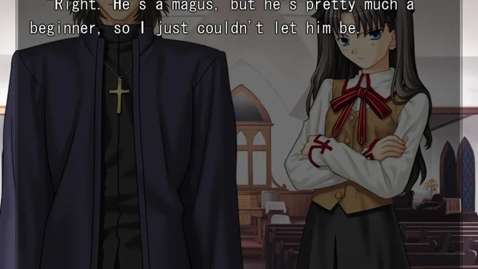 Fate/Stay Night, captura de tela 2