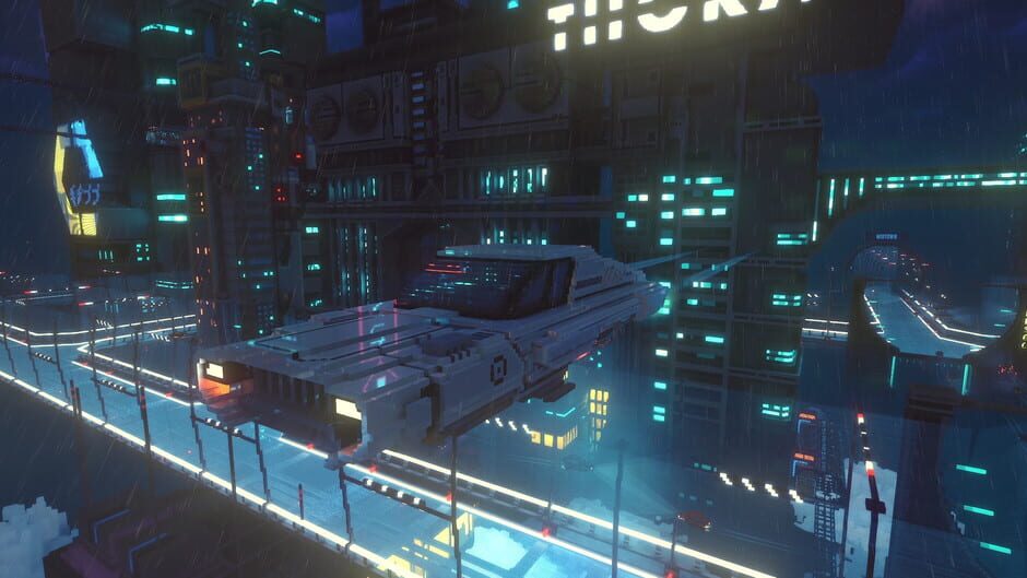 Cloudpunk: City of Ghosts Screenshot