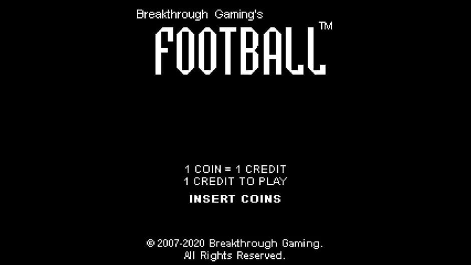 Football: Breakthrough Gaming Arcade Screenshot