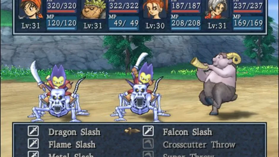Dragon Quest VIII: Journey of the Cursed King, captura de tela 2