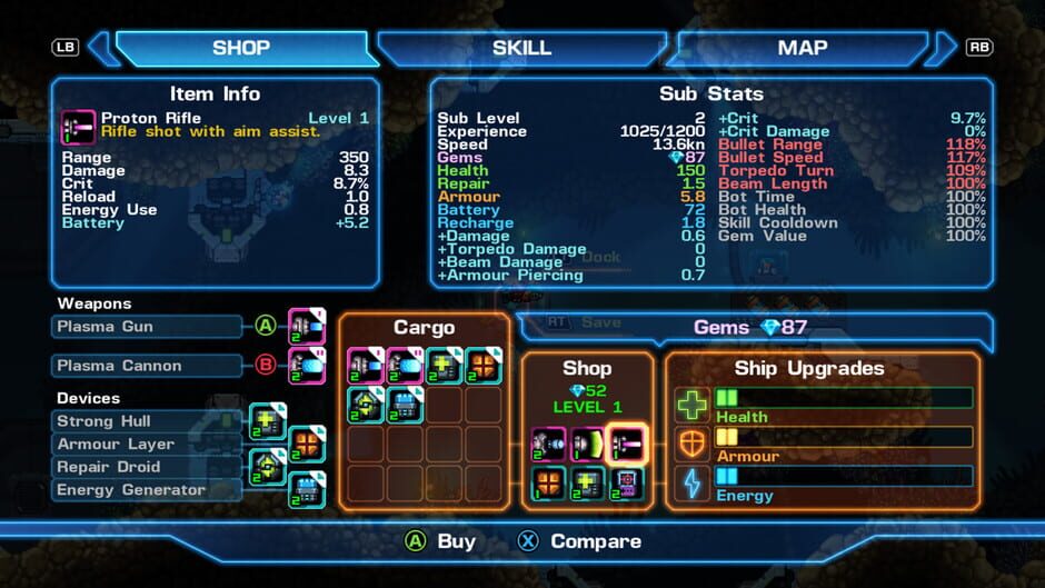 Astro Aqua Kitty Screenshot