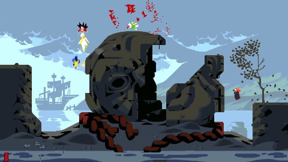 Samurai Gunn 2 Screenshot