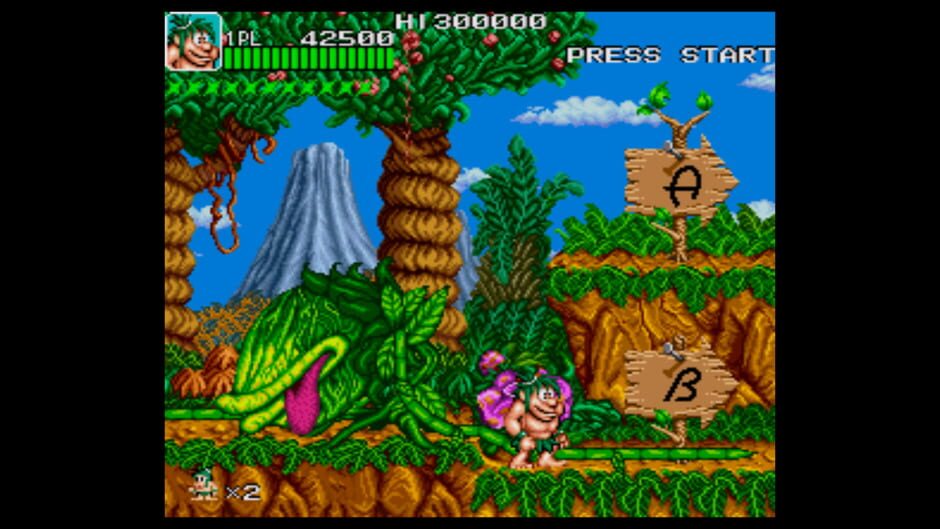 Retro Classix: Joe & Mac - Caveman Ninja Screenshot