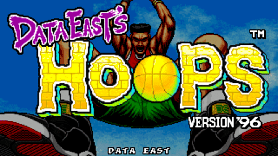 Data East's Hoops Screenshot