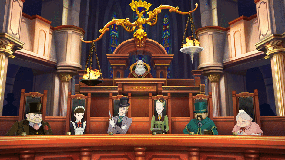 The Great Ace Attorney: Adventures Screenshot