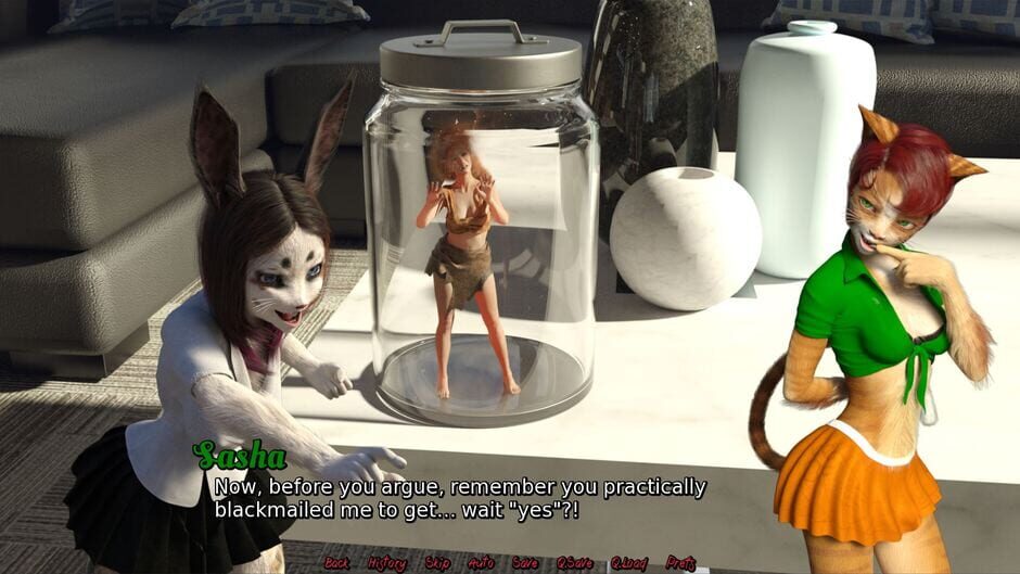 Voronica Cleans House: a Vore Adventure Screenshot