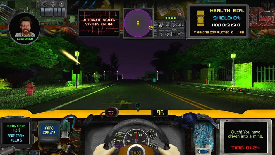 CyberTaxi Screenshot