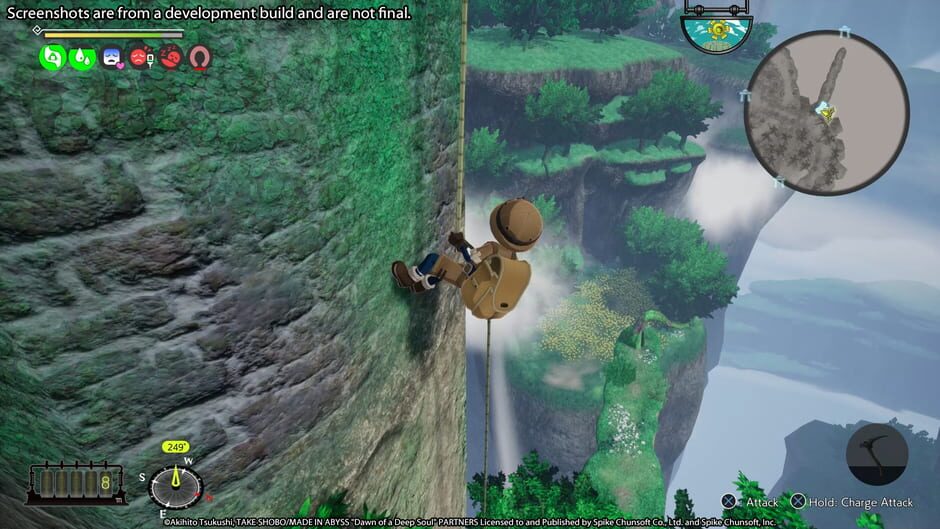 Screenshot Made in Abyss: Binary Star Falling into Darkness