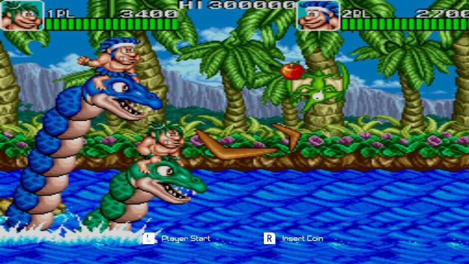 Johnny Turbo's Arcade: Joe and Mac Caveman Ninja Screenshot